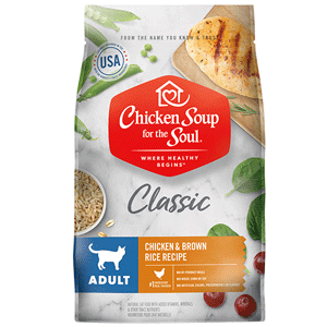 Chicken Soup Chicken & Brown Rice Adult Cat Food 13.5lb Chicken Soup, Chicken, Brown Rice, Adult, Cat Food